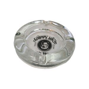 Sloppy Joe's Bar Key West Glass Ashtray 4.5" Vtg Souvenir Advertising Florida